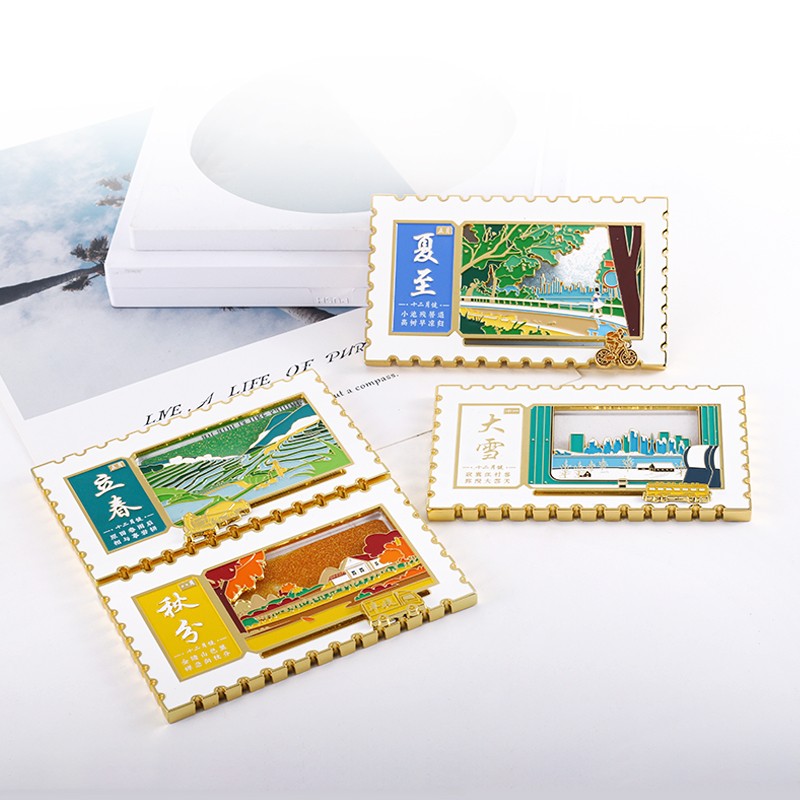 春夏秋冬冰箱贴