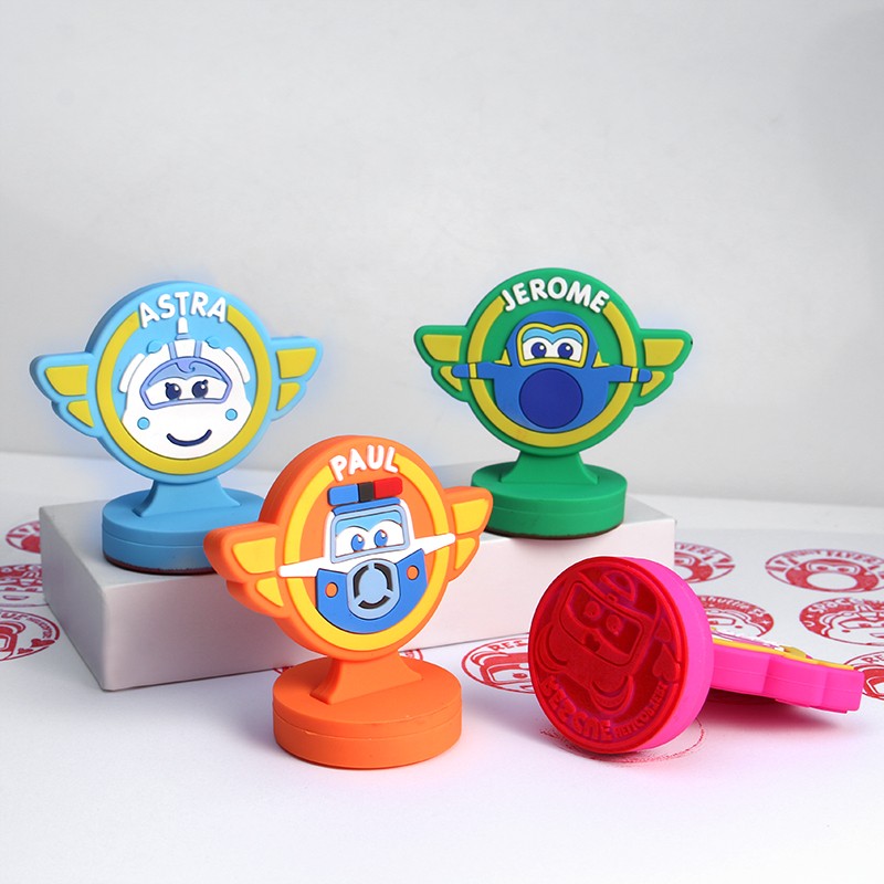 超级飞侠卡通印章